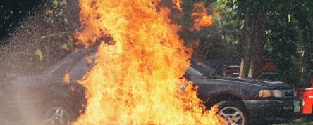 vehicule incendie